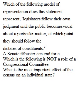 Quiz History_ Chapter 6 Legislative Branch Quiz
